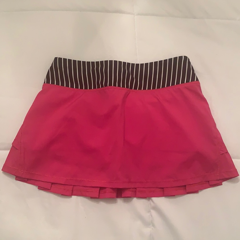 Ivivva by Lululemon tennis skirt-fushia pink. US size 10.